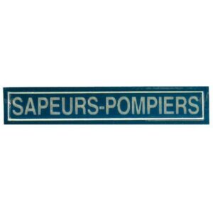 Barrette bleue Sapeurs Pompiers