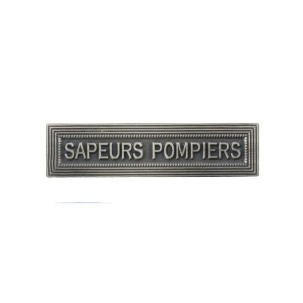 Agrafe ordonnance sapeurs-pompiers